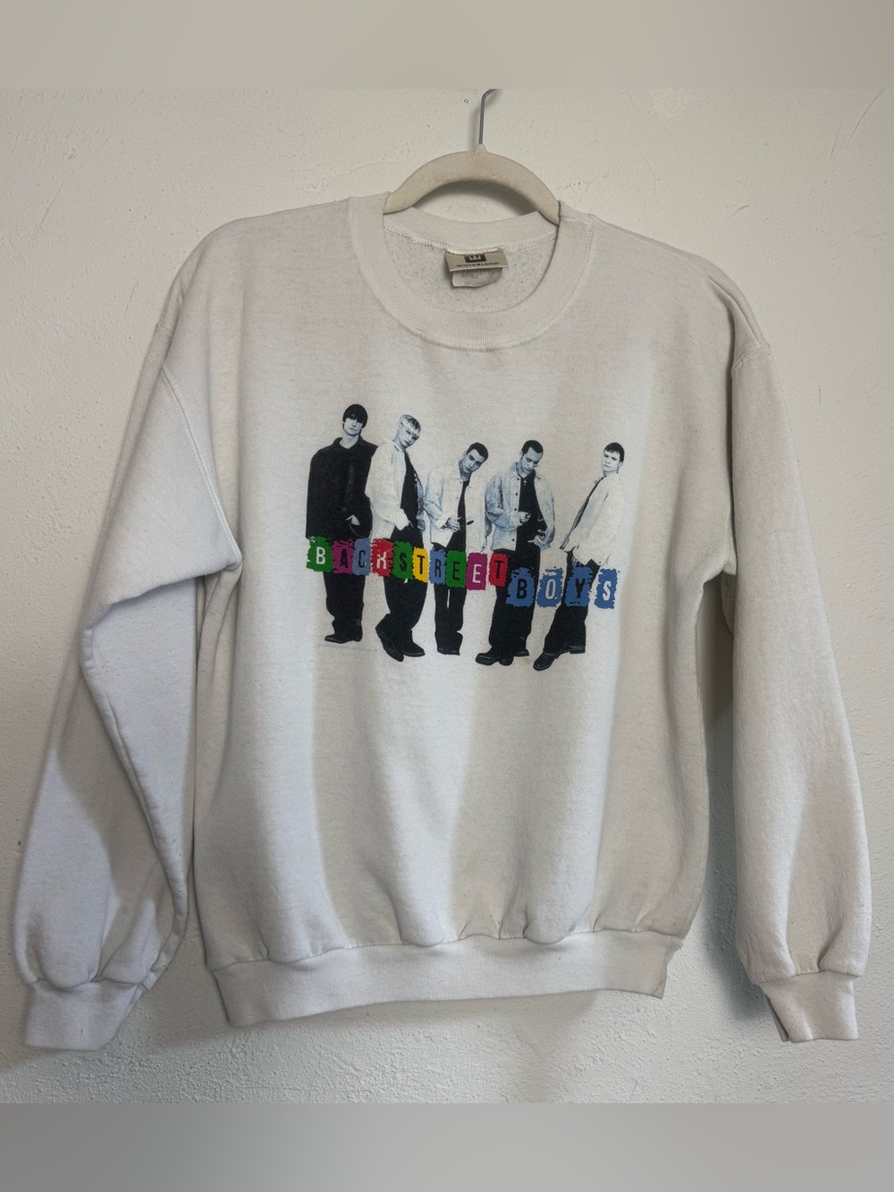 Vintage‎ Backstreet Boys Band Graphic Crewneck Sweatshirt